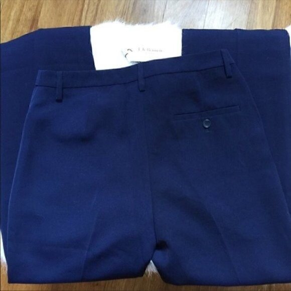 LK Bennett Navy Blue Ellen Straight Leg Dress Pants Trousers US 4 - Picture 4 of 9